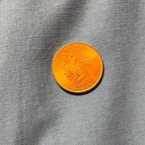 Wyoming, Washington, Utah & Montana State Quarter - Gold Quarter Replica Coins